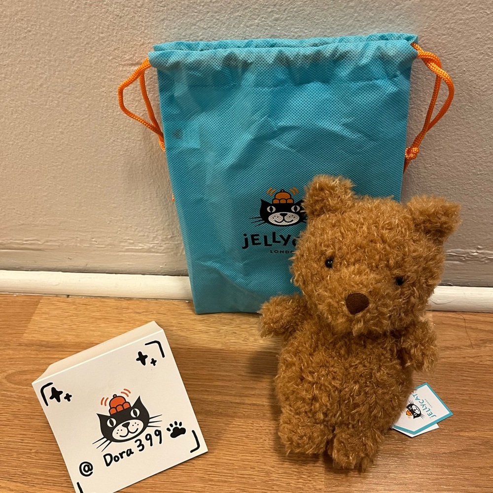 Jellycat Little Bear Plush – New with Dust Bag